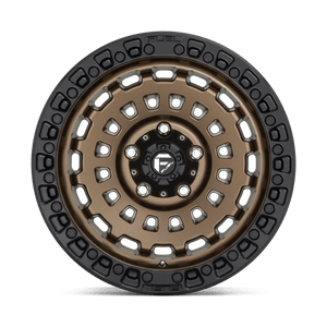 Fuel Offroad D634 ZEPHYR Matte Bronze Black Bead Ring 17x9 -12 5x127mm 71.5mm - Wheelwiz