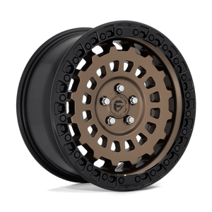 Fuel Offroad D634 ZEPHYR Matte Bronze Black Bead Ring 17x8 +38 5x100mm 56.5mm - Wheelwiz