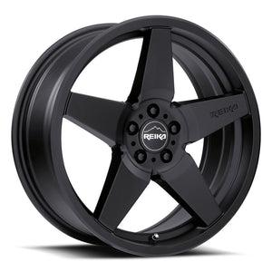 Reika R15 Satin Black 17x8 +38 5x114.3mm 65.1mm