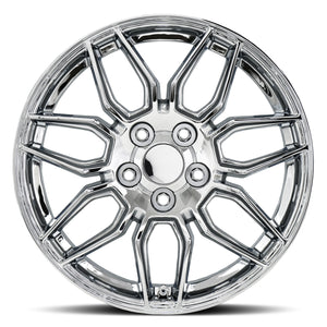 Factory Reproductions FR 401 Chrome 18x8.5 +54 5x120.65mm 70.3mm