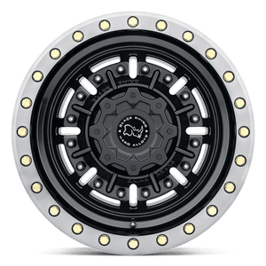 Black Rhino ABRAMS Gloss Gun Black Mach Dark Tint 18x9.5 -18 6x139.7mm 112.1mm - Wheelwiz