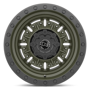 Black Rhino ABRAMS Olive Drab Green 18x9.5 +12 6x139.7mm 112.1mm - Wheelwiz