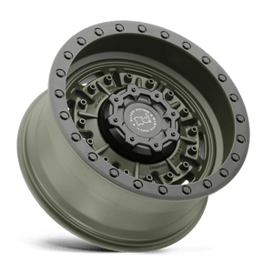Black Rhino ABRAMS Olive Drab Green 17x8.5 -18 6x139.7mm 112.1mm - Wheelwiz