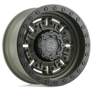 Black Rhino ABRAMS Olive Drab Green 20x9.5 -2 6x139.7mm 112.1mm - Wheelwiz