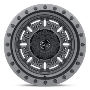 Black Rhino ABRAMS Textured Matte Gunmetal 20x9.5 +2 5x130mm 84.1mm - Wheelwiz
