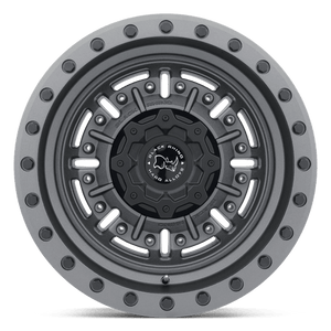 Black Rhino ABRAMS Textured Matte Gunmetal 20x9.5 +12 5x150mm 110.1mm - WheelWiz
