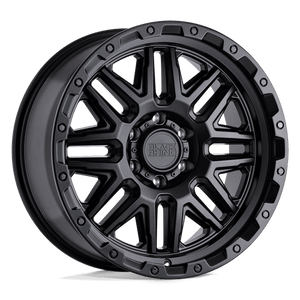 Black Rhino ALAMO Matte Black W/ Black Bolts 20x9 -18 8x170mm 125.1mm - Wheelwiz