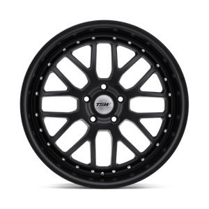 TSW VALENCIA Matte Black 19x9.5 +20 5x120mm 76.1mm - Wheelwiz