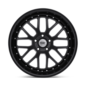 TSW VALENCIA Matte Black 18x9.5 +40 5x120mm 76.1mm - WheelWiz