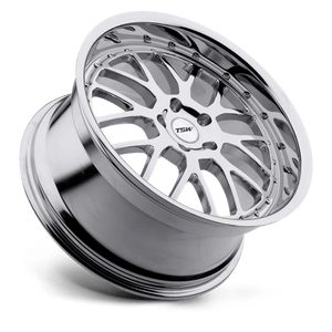 TSW VALENCIA Chrome 20x8.5 +35 5x120mm 76.1mm - Wheelwiz