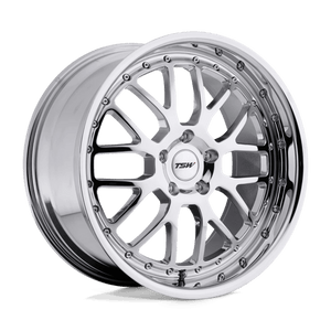 TSW VALENCIA Chrome 20x8.5 +20 5x120mm 76.1mm - WheelWiz