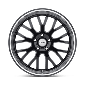 TSW TREMBLANT Gloss Black W/ Mirror Cut Lip 18x9.5 +20 5x120mm 76.1mm - Wheelwiz