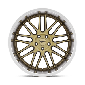 TSW AVALON Bronze W/ Bronze Face & Mach 20x10 +25 5x114.3mm 76.1mm - Wheelwiz