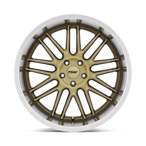 TSW AVALON Bronze W/ Brushed Bronze Face & Machined Lip 18x8.5 +40 5x114.3mm 76.1mm - WheelWiz