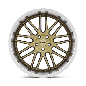 TSW AVALON Bronze W/ Brushed Bronze Face & Machined Lip 19x8.5 +40 5x114.3mm 76.1mm - WheelWiz