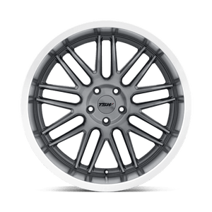 TSW AVALON Gunmetal W/ Brushed Gunmetal Face & Machined Lip 18x8.5 +40 5x114.3mm 76.1mm - WheelWiz
