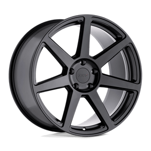 TSW BLANCHIMONT Semi Gloss Black 20x10.5 +22 5x120mm 76.1mm - Wheelwiz