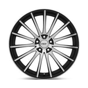 TSW CHICANE Gloss Black W/ Mirror Cut Face 19x8.5 +43 5x112mm 72.1mm - Wheelwiz