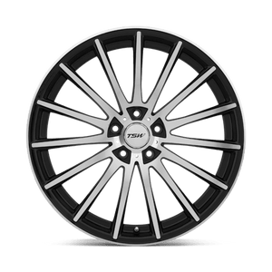 TSW CHICANE Gloss Black W/ Mirror Face 20x8.5 +40 5x108mm 72.1mm - WheelWiz
