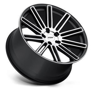 TSW CROWTHORNE Matte Gunmetal W/ M-mach Face 20x8.5 +20 5x112mm 72.1mm - Wheelwiz