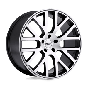 TSW DONINGTON Gunmetal Mirror Cut Face 20x8.5 +15 5x120mm 76.1mm - WheelWiz