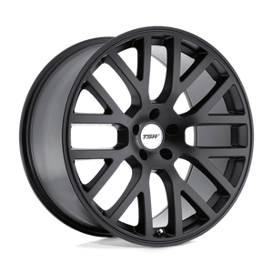 TSW DONINGTON Matte Black 20x8.5 +15 5x120mm 76.1mm - Wheelwiz