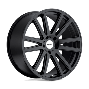 TSW GATSBY Matte Black 22x10 +35 5x130mm 84.1mm - Wheelwiz