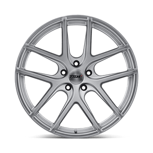 TSW GENEVA Matte Titanium Silver 18x8 +35 5x114.3mm 76.1mm - WheelWiz