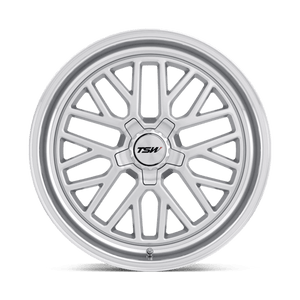 TSW HOCKENHEIM S Silver W/ Mirror Cut Lip 20x8.5 +32 5x112mm 66.6mm - WheelWiz