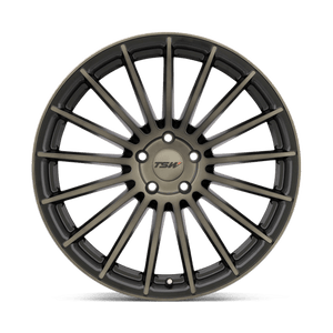TSW LUCO Matte Black W/ Mach Dark Face 20x10 +40 5x120mm 76.1mm - Wheelwiz
