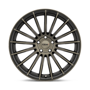 TSW LUCO Matte Black W/ Machine Face & Dark Tint 18x9.5 +40 5x120mm 76.1mm - WheelWiz