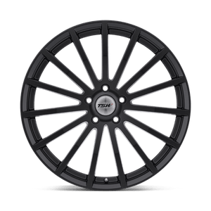 TSW MALLORY Matte Black 17x8 +35 5x120mm 76.1mm - WheelWiz
