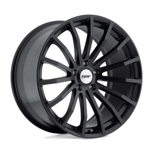 TSW MALLORY Matte Black 17x8 +35 5x100mm 72.1mm - Wheelwiz