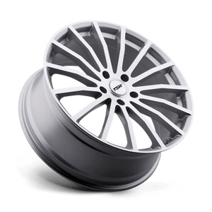 TSW MALLORY Silver W/ Mirror Cut Face 18x8 +45 5x112mm 72.1mm - WheelWiz