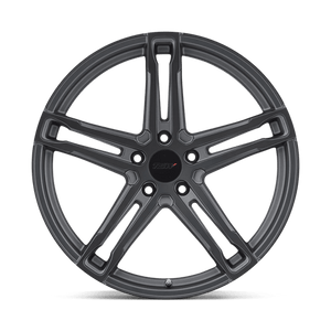 TSW MECHANICA Matte Gunmetal W/ M-black Face 18x8.5 +15 5x120mm 76.1mm - Wheelwiz