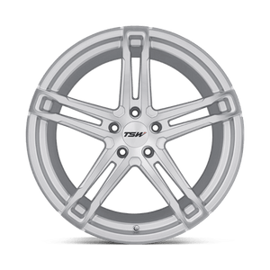 TSW MECHANICA Silver W/ Mirror Cut Face 18x9.5 +39 5x120mm 76.1mm - WheelWiz