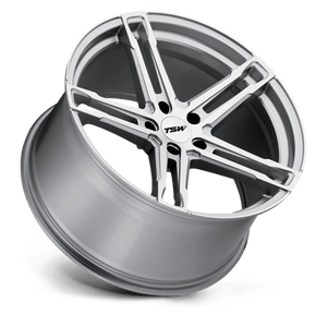 TSW MECHANICA Silver W/ Mirror Cut Face 18x8 +35 5x100mm 72.1mm - Wheelwiz