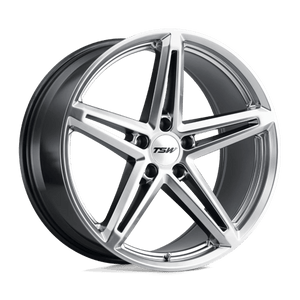 TSW MOLTENO Hyper Silver 19x9.5 +40 5x120mm 76.1mm - Wheelwiz
