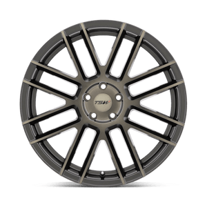TSW MOSPORT Matte Black W/ Mach Dark Face 22x10.5 +35 5x120mm 76.1mm - Wheelwiz