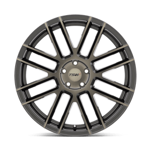 TSW MOSPORT Matte Black W/ Machine Face & Dark Tint 18x9.5 +40 5x114.3mm 76.1mm - WheelWiz