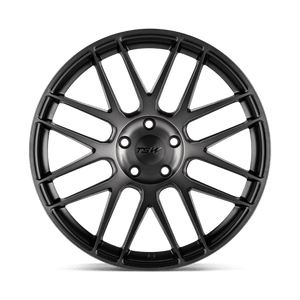 TSW NORD Semi Gloss Black Milled-machined Dark Tint Face 19x8.5 +35 5x120mm 76.1mm - WheelWiz