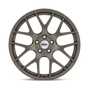 TSW NURBURGRING Matte Bronze 19x9 +20 5x120mm 76.1mm - WheelWiz