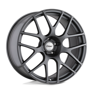 TSW NURBURGRING Matte Gunmetal 18x8 +40 5x110mm 72.1mm - WheelWiz