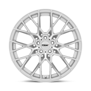 TSW SEBRING Silver W/ Mirror Cut Face 18x8.5 +30 5x114.3mm 76.1mm - Wheelwiz