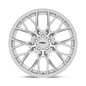 TSW SEBRING Silver W/ Mirror Cut Face 17x8 +35 5x120mm 76.1mm - Wheelwiz