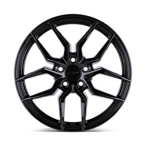 TSW SILVANO Gloss Black 19x8.5 +30 5x114.3mm 76.1mm - WheelWiz