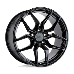 TSW SILVANO Gloss Black 20x8.5 +40 5x114.3mm 76.1mm - WheelWiz