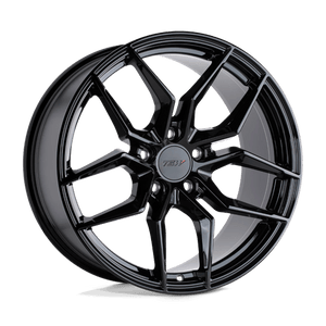 TSW SILVANO Gloss Black 19x8.5 +32 5x112mm 66.6mm - WheelWiz