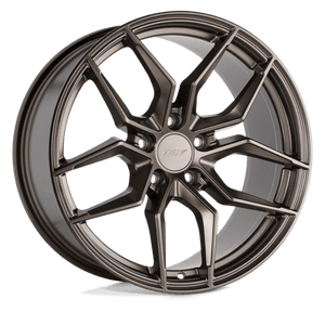 TSW SILVANO Matte Bronze 19x8.5 +42 5x112mm 66.6mm - WheelWiz
