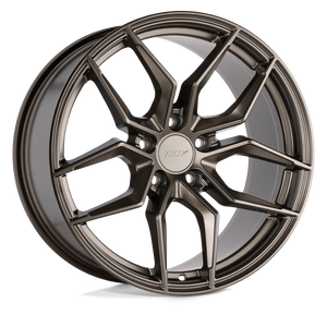 TSW SILVANO Matte Bronze 19x8.5 +42 5x112mm 66.6mm - WheelWiz